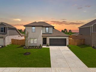 New construction Single-Family house 6726 Pebble Bluff Ct, Cove, TX 77523 - image