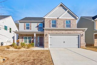 New construction Single-Family house 3139 Dowsing Ln, Powder Springs, GA 30127 plan Axley - image