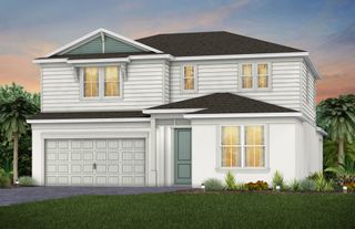 New construction Single-Family house 5625 Flame Vine Wy, St. Cloud, FL 34771 plan Ruby - image
