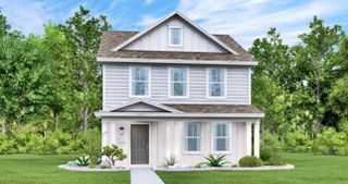 New construction house 182 Sambre St, Kyle, TX 78640 plan Rosedale - image