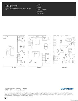 New construction Single-Family house 3164 S Russell Street, Morrison, CO 80465 Boulevard- photo