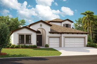 New construction Single-Family house 13133 Twin Bridges Drive, Riverview, FL 33579 Bayshore II- photo