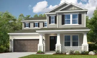 New construction  house 1854 Longliner Lp, Wesley Chapel, FL 33543 plan Bermuda - image