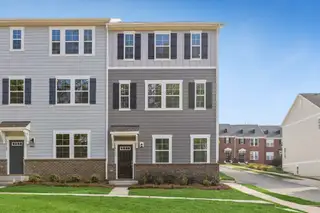 New construction Townhouse house 14101 Alley Mae, Huntersville, NC 28078 plan Stratford - image