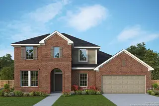 New construction Single-Family house 11729 Warlock, San Antonio, TX 78254 plan The Greenpark - image