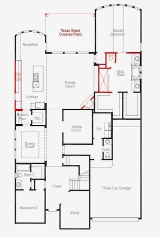 New construction Single-Family house 26823 Jovial Fields St, Hockley, TX 77447 plan Giddings - image
