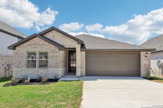 New construction Single-Family house 12714 Tegea Pass, San Antonio, TX 78245 The Fitzhugh (C402)- photo