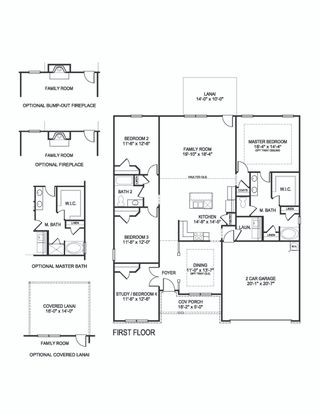 New construction Single-Family house 212 Imperial Wy, Albemarle, NC 28001 plan 2100 - image