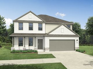 New construction  house 4721 Bridwell Ln, Austin, TX 78642 plan Wimbledon | Evelyn - image