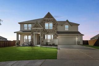 New construction house 2620 Veranda Wy, Mansfield, TX 76084 plan Bellflower II - image