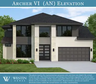 New construction house 30907 Golden Felipe St, Fulshear, TX 77441 plan The Archer VI - image