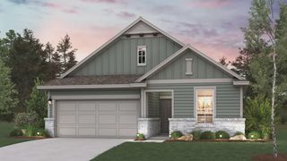 New construction Single-Family house 3109 Canyon River Ln, Georgetown, TX 78628 plan Pinion - image