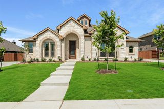 New construction Single-Family house 1113 Windy Vista Drive, Midlothian, TX 76065 Hawthorne II- photo