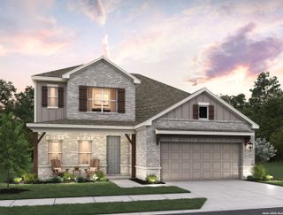 New construction  house 315 Nottabi Rd, Adkins, TX 78101 plan Jordan - image