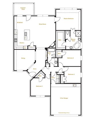 New construction Single-Family house 911 Harmisch Ln, San Antonio, TX 78260 plan Parlin - image