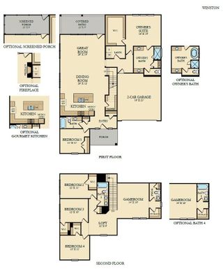 New construction Single-Family house 113 Beamon Lp, Summerville, SC 29486 plan MARSHALL - image