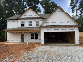New construction Single-Family house 115 Fairwinds Dr, Covington, GA 30016 plan (GA)Hayden A.1 2 Front Entry - image