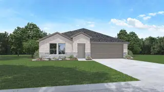 New construction Single-Family house 23516 Skyward Ln, Splendora, TX 77372 plan Texas Cali - image