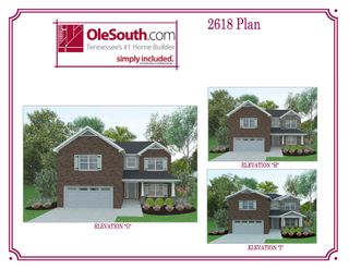 New construction Single-Family house 7649 Knobdate Rd, Smyrna, TN 37167 plan 2618 Elevation GHI - image