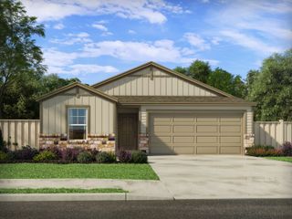 New construction Single-Family house 152 Sleep Holw, Jarrell, TX 76537 plan The Gage (801) - image