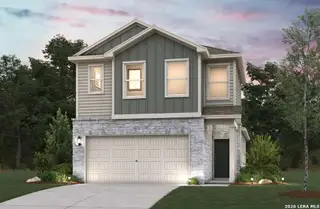 New construction Single-Family house 9027 Summerwood Bnd, San Antonio, TX 78254 plan Rose - 1592 - image