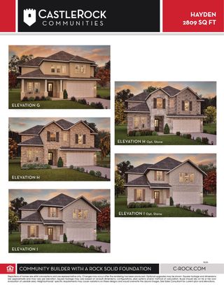 New construction Single-Family house 12831 Hush Dr, San Antonio, TX 78245 plan Hayden - image