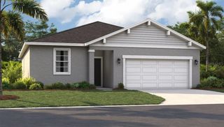 New construction house 1331 Normandy Dr, Haines City, FL 33844 plan The Portland - image