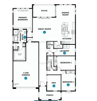 New construction Single-Family house 34298 N Sandpiper Trl, Queen Creek, AZ 85144 Plan 5012 Exterior B- photo