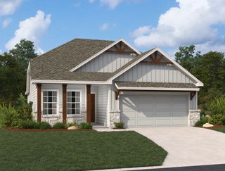 New construction Single-Family house 9901 Paseo Post Pl, Schertz, TX 78154 Livingston- photo