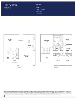 New construction  house 6301 Fairfax Ct, Maiden, NC 28650 plan Charleston - image
