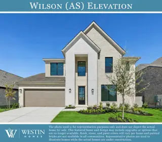 New construction  house 1300 Summer Moon Dr, Georgetown, TX 78628 plan The Wilson - image