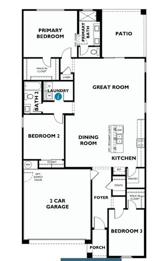 New construction Single-Family house 12154 W Levi Dr, Avondale, AZ 85323 Plan 3501 Exterior D- photo