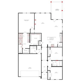 New construction house 734 Grand Dale Dr, Lavon, TX 75166 plan Basswood II - image