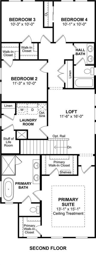 New construction  house 2321 Via Cami Ln, Houston, TX 77051 plan San Antonio - image