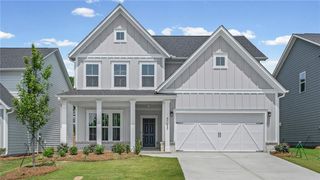 New construction Single-Family house 4753 Sunburst St, Flowery Branch, GA 30542 plan Newberry - image