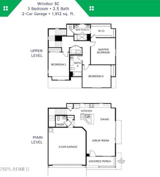 New construction  house 16875 N 12Th St, Phoenix, AZ 85020 plan Windsor 3C - image