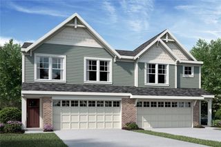 New construction Townhouse house 18 Gold Dust Dr, Unit 21-B, Dawsonville, GA 30534 plan Hudson - image