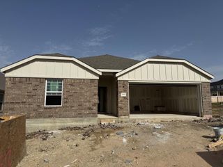 New construction Single-Family house 213 Seattle Slew Dr, Jarrell, TX 76537 Landmark Series - Blanton- photo