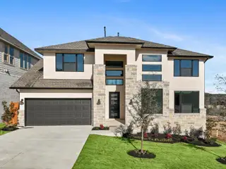 New construction Single-Family house 120 Rightfield Dr, Liberty Hill, TX 78642 plan The Cooper - image