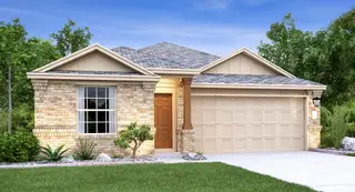 New construction Single-Family house 1629 Four Waters Lp, Georgetown, TX 78628 plan Duff - image
