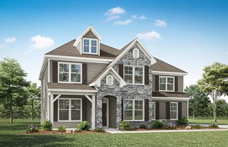 New construction house 1321 Knob Creek Dr, Gastonia, NC 28054 plan Colfax - image