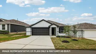 New construction  house 154 Balmorehea St, Kyle, TX 78640 plan The Carson - image