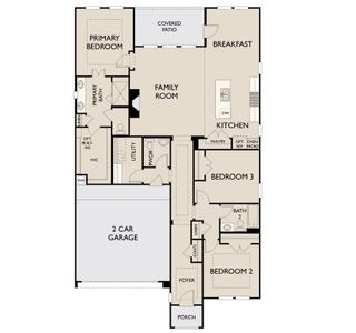 New construction Single-Family house 925 Salvation Dr, Lucas, TX 75098 Marshall Homeplan- photo