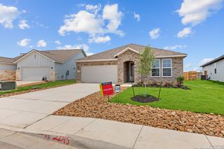 New construction Single-Family house 2015 Newforest Peak, New Braunfels, TX 78130 Sierra- photo