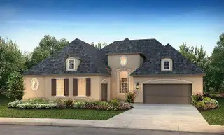 New construction Single-Family house 12965 Whitewater Wy, Conroe, TX 77302 plan Plan 6015 Elevation B - image