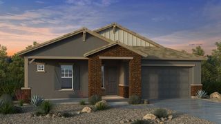 New construction Single-Family house 20684 E Via Del Oro, Queen Crk, Queen Creek, AZ 85142 plan Cambridge - image
