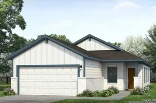 New construction Single-Family house 2326 Croaker Crk, San Antonio, TX 78245 plan Hunters Ranch 1468 - image