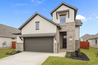 New construction Single-Family house 128 Heidi Hl, Castroville, TX 78009 plan Progreso  - image