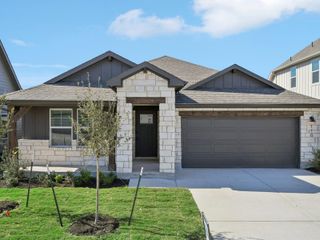 New construction Single-Family house 110 Holmby Dr, Hutto, TX 78634 plan The Oleander (401) - image