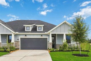 New construction Townhouse house 24150 Prairie Crabapple Ct, Katy, TX 77493 plan Reflection - image